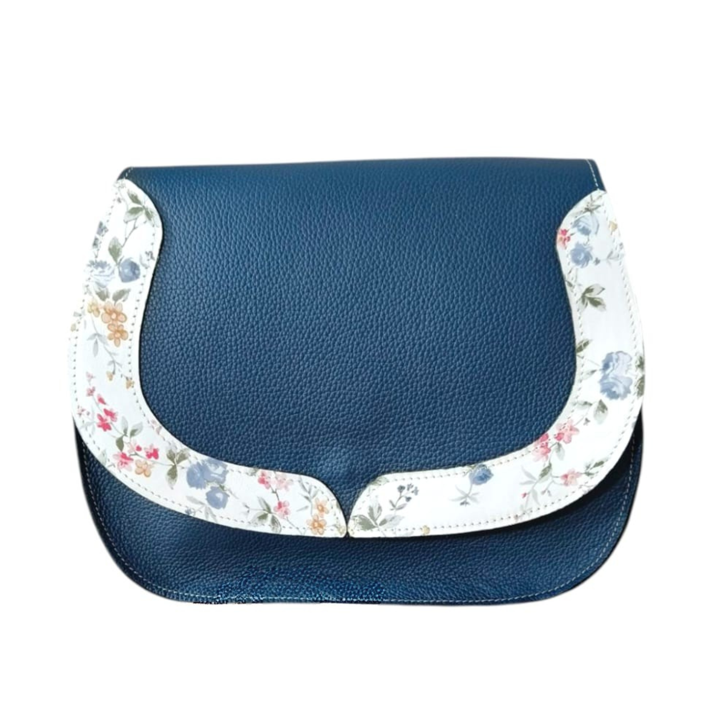 Geantă de Damă IRIS Blue – Piele Naturală Premium | Design Elegant, Realizată Manual